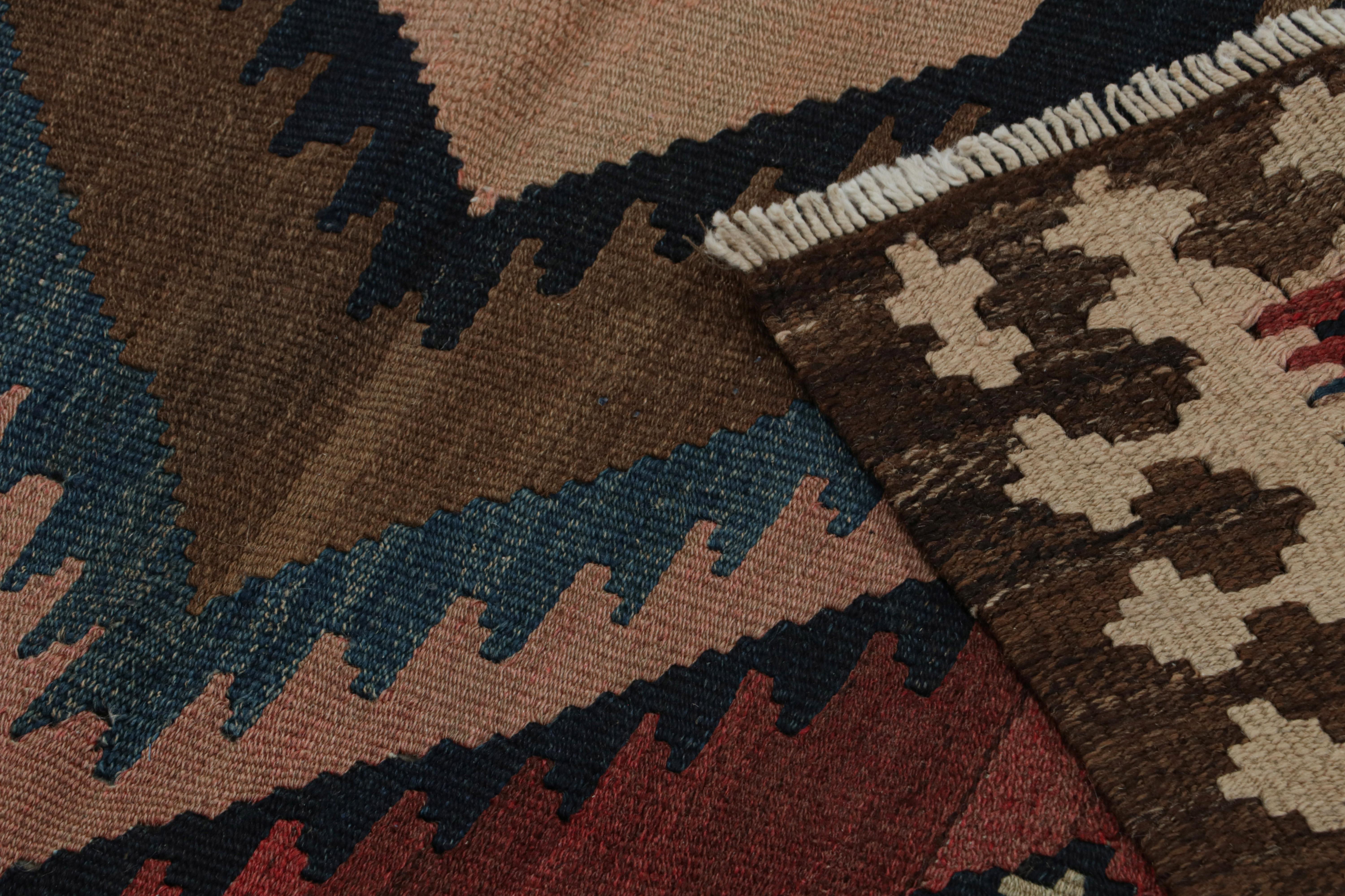 Wool Vintage Afghani tribal Kilim rug, with Open Field and Medallion, Rug & Kilim For Sale