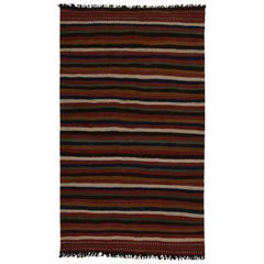 Tappeto Kilim tribale afghano vintage, con strisce, da Rug & Kilim