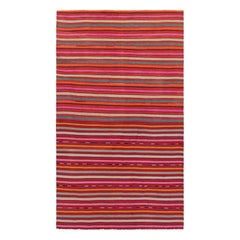 Vintage Afghani Tribal Kilim mit Streifen von Rug & Kilim