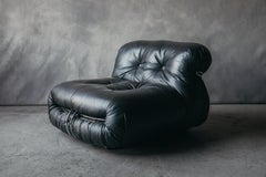 Vintage Afra and Tobia Scarpa Soriana Lounge Chair from Italy, circa 1970s