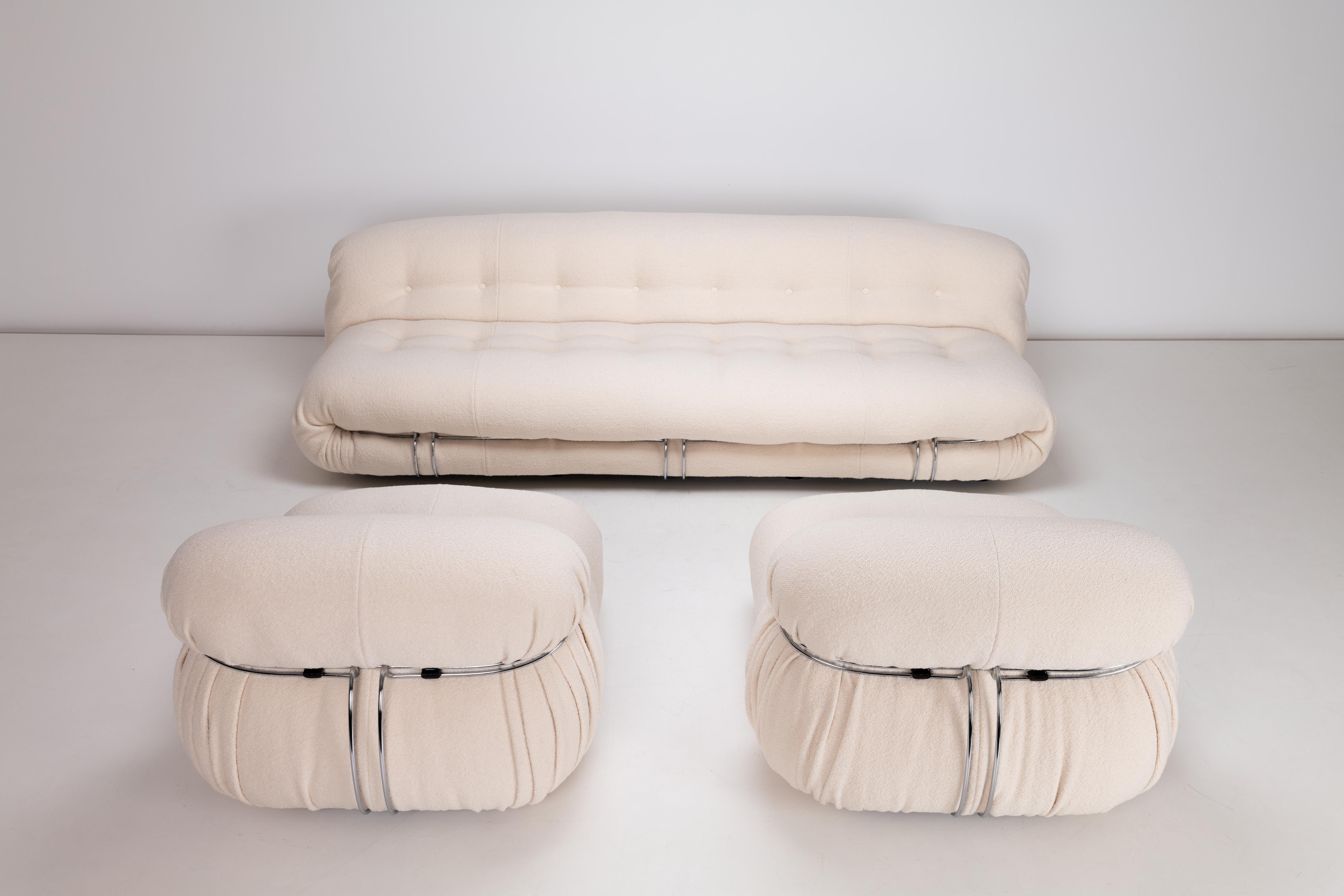 Afra & Tobia Scarpa 'Soriana' Suite for Cassina c1969

A fantastic suite designed by the designer couple Afra & Tobia Scarpa. The suite is multi award winning and considered a design classic.  Most importantly sofa a sofa suite, it is incredibly