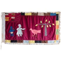 Vintage African Asafo Flag