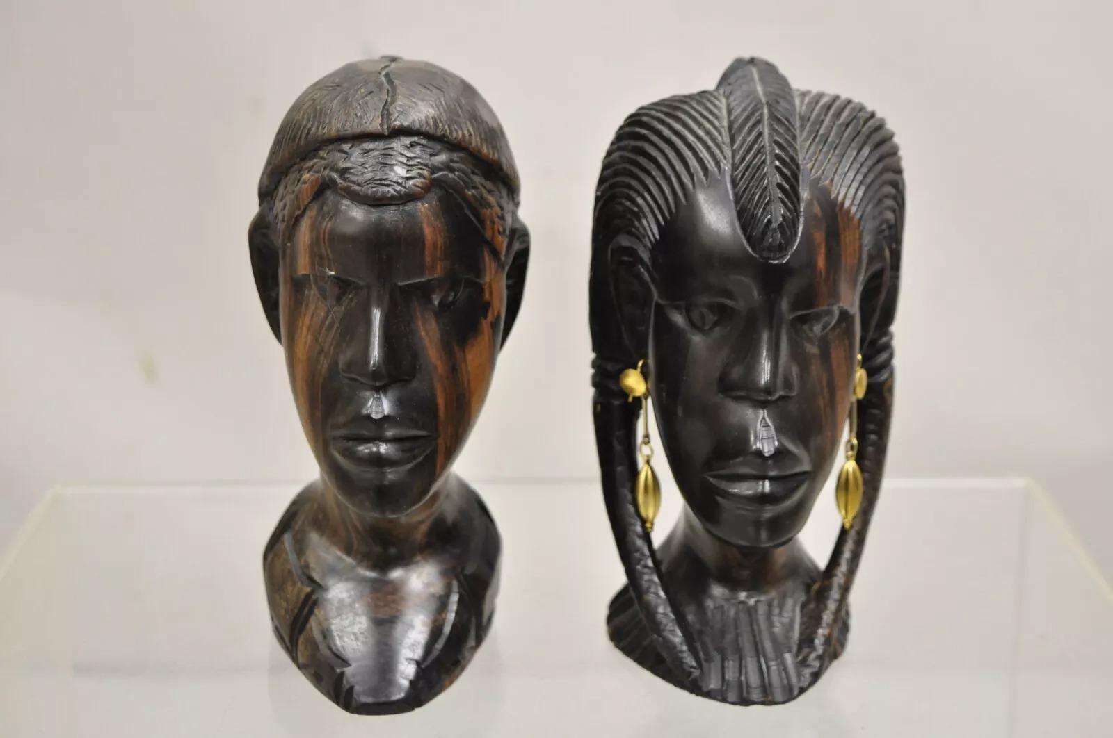Other Vintage African Carved Ebony Wood 7