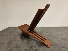 Silla Jefe Africano Vintage, años 50