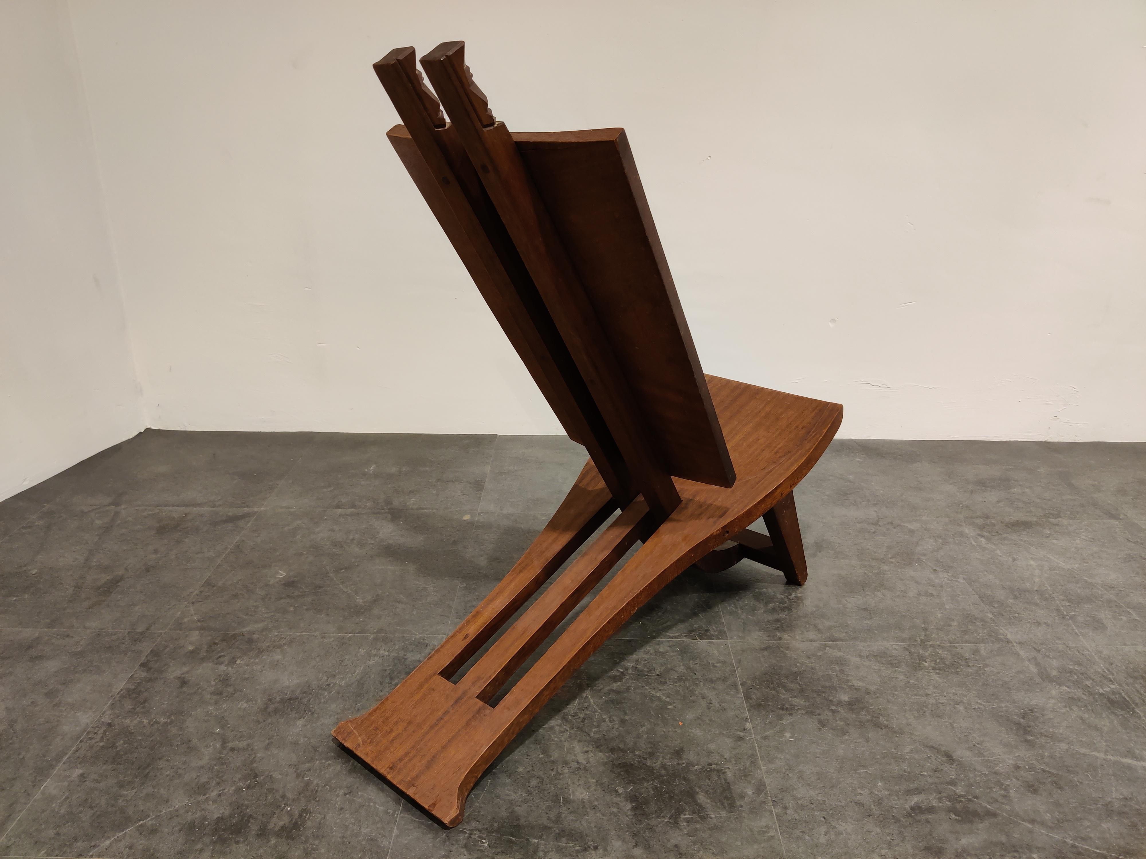 two plank chair