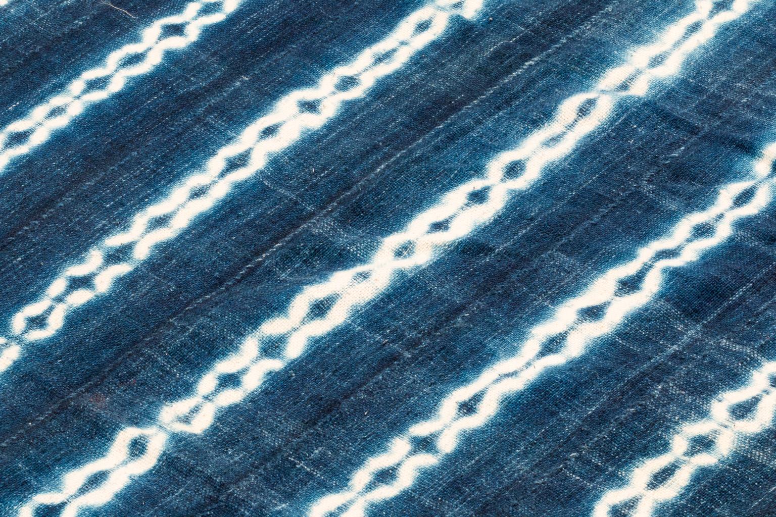 indigo blue blanket