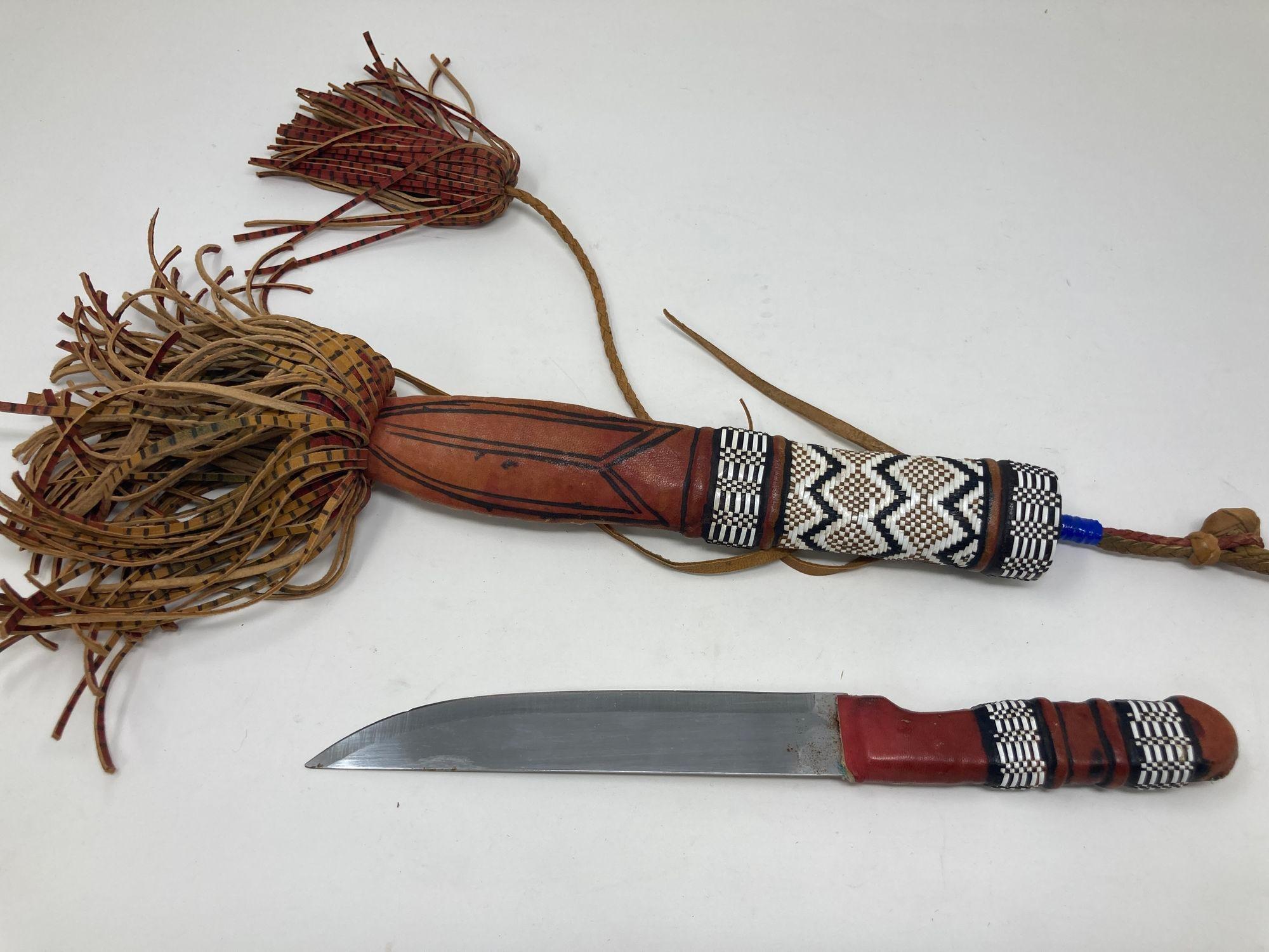 20ième siècle Vintage African Mandingo Tuareg Dagger Mali Afrique de l'Ouest en vente