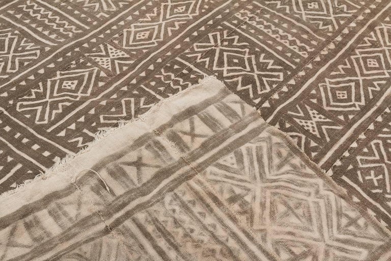 Vintage African Mud Cloth From Mali For Sale at 1stdibs