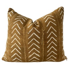 Vintage African Mud Cloth Pillow 