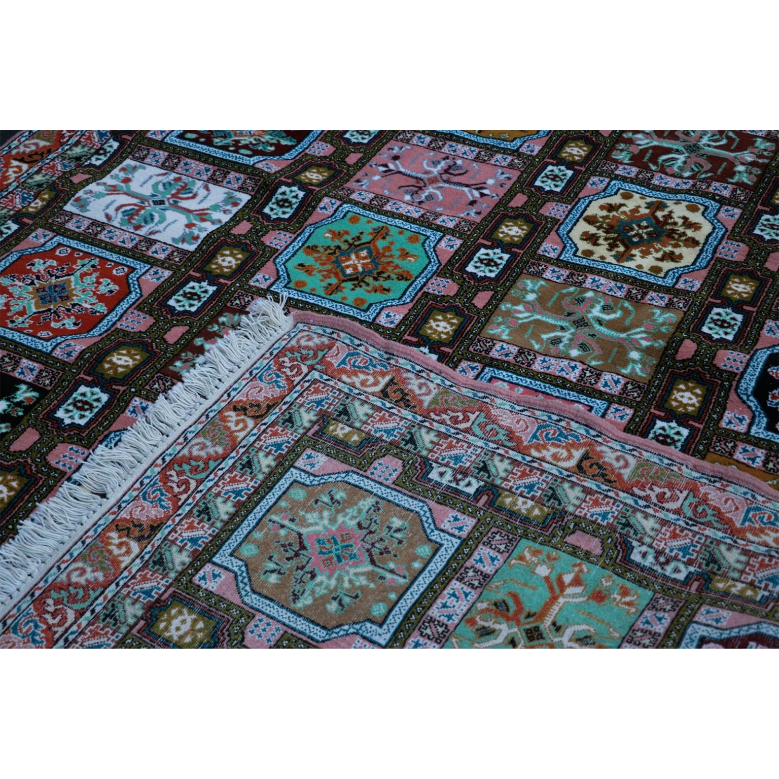 Noué à la main Tapis africain vintage en vente