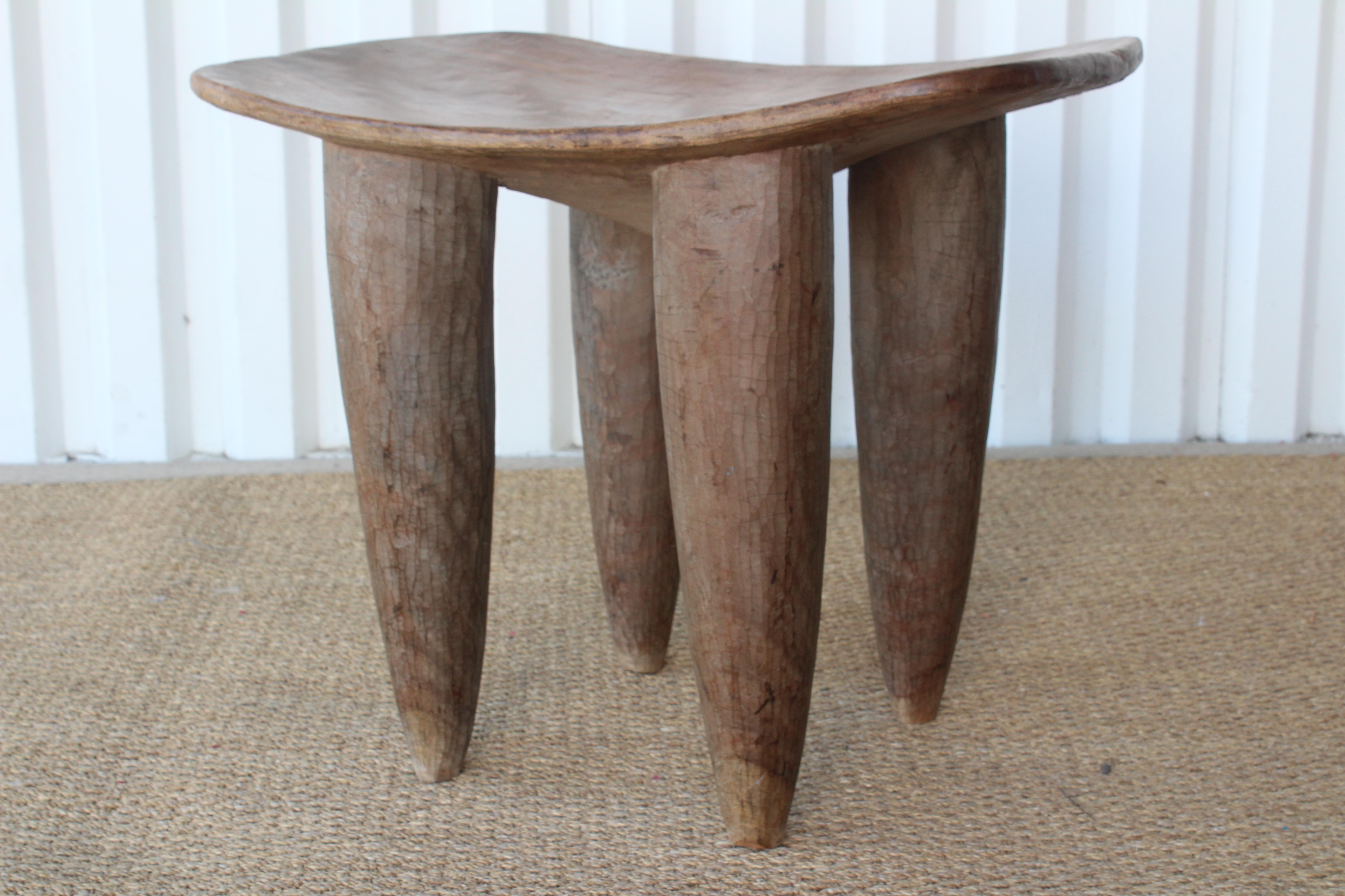 Mid-20th Century Vintage African Senufo Table, Coite d'Ivoire, Mid 20th Century