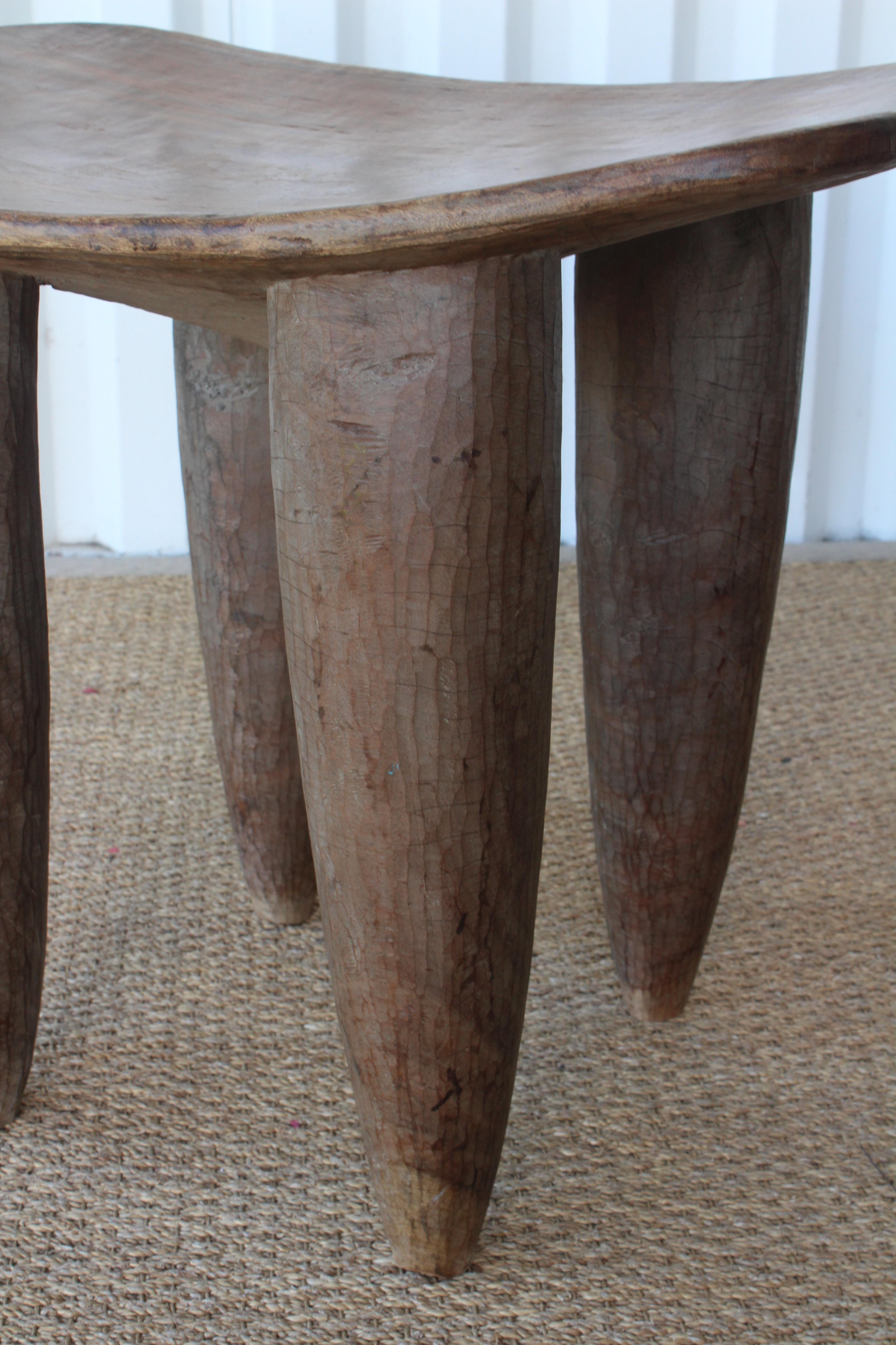 Wood Vintage African Senufo Table, Coite d'Ivoire, Mid 20th Century