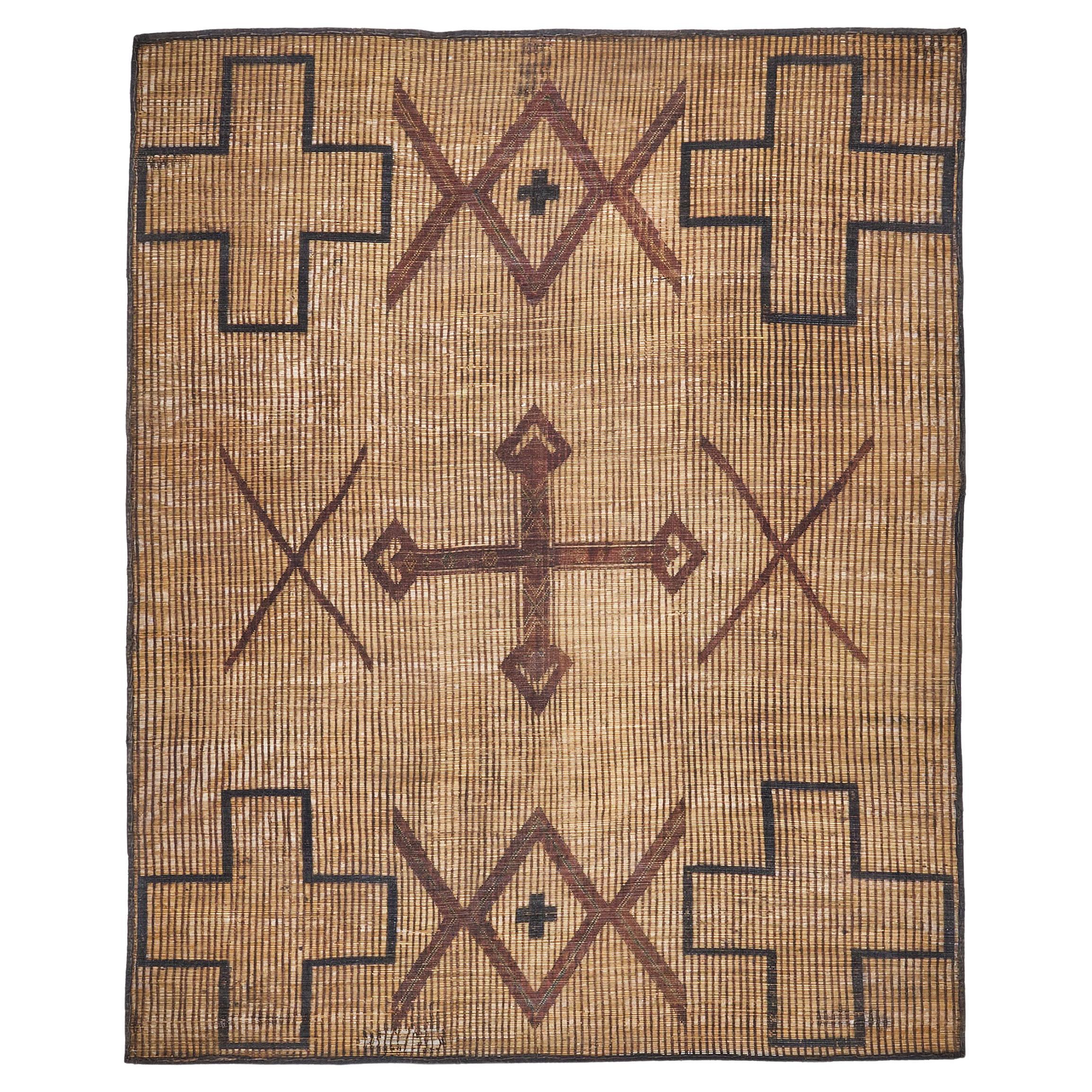 Vintage African Tuareg Mat by Mehraban Rugs For Sale