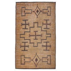 Vintage African Tuareg Mat by Mehraban Rugs