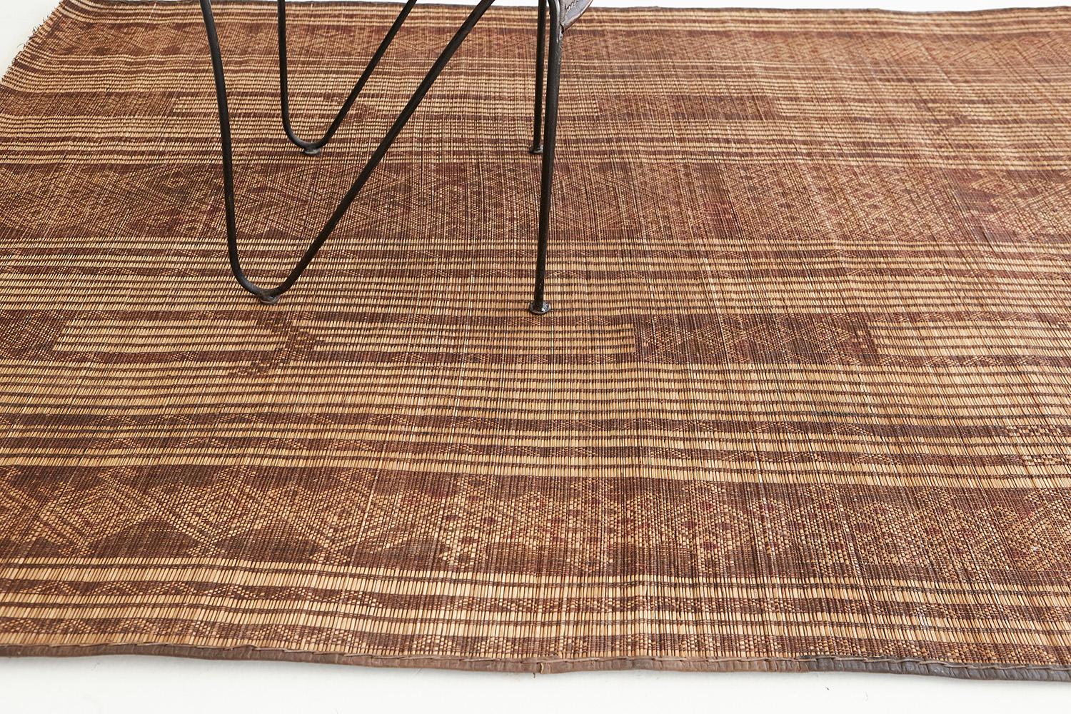 Vintage African Tuareg Mat For Sale 3
