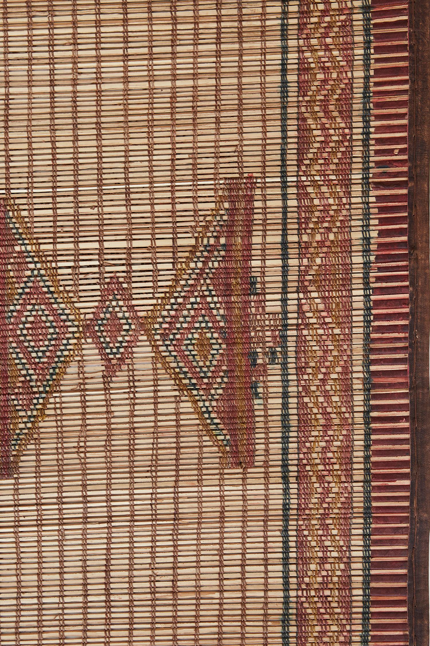Vintage African Tuareg Mat For Sale 3