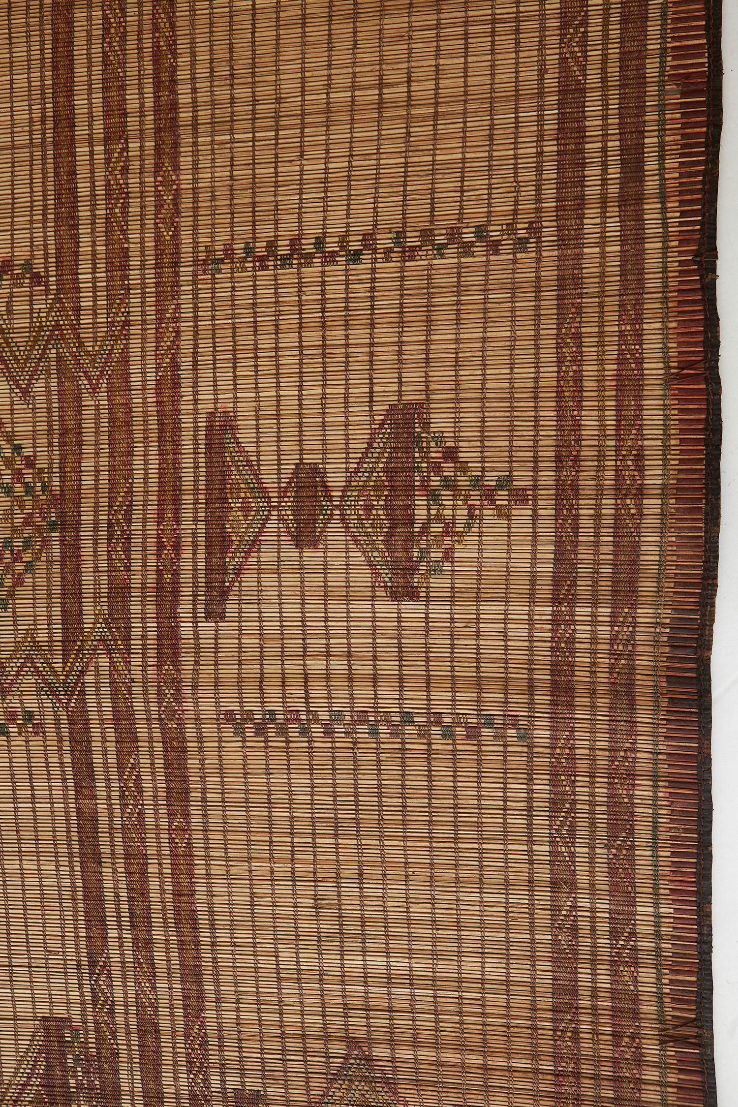 Vintage African Tuareg Mat For Sale 5