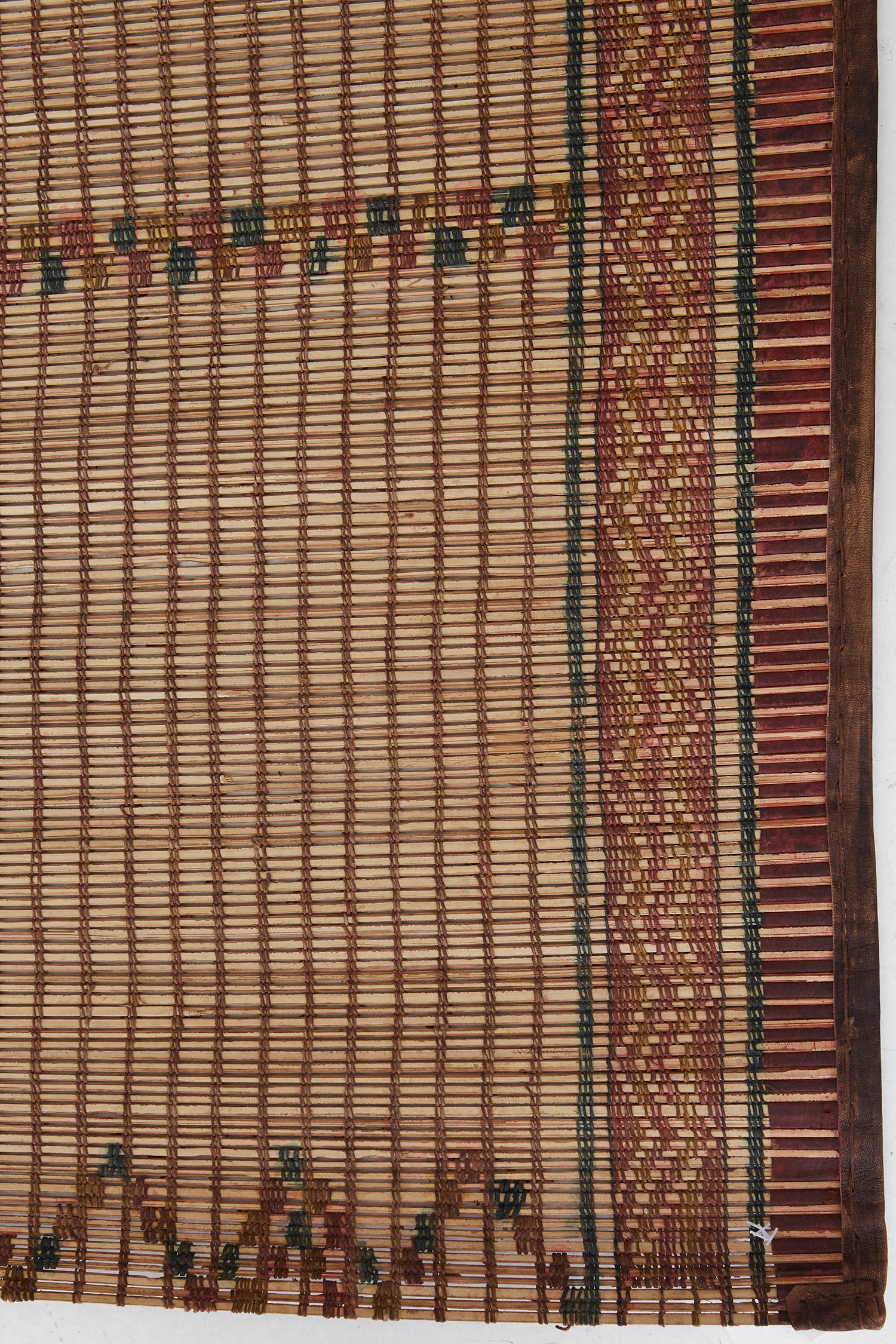 Vintage African Tuareg Mat For Sale 5