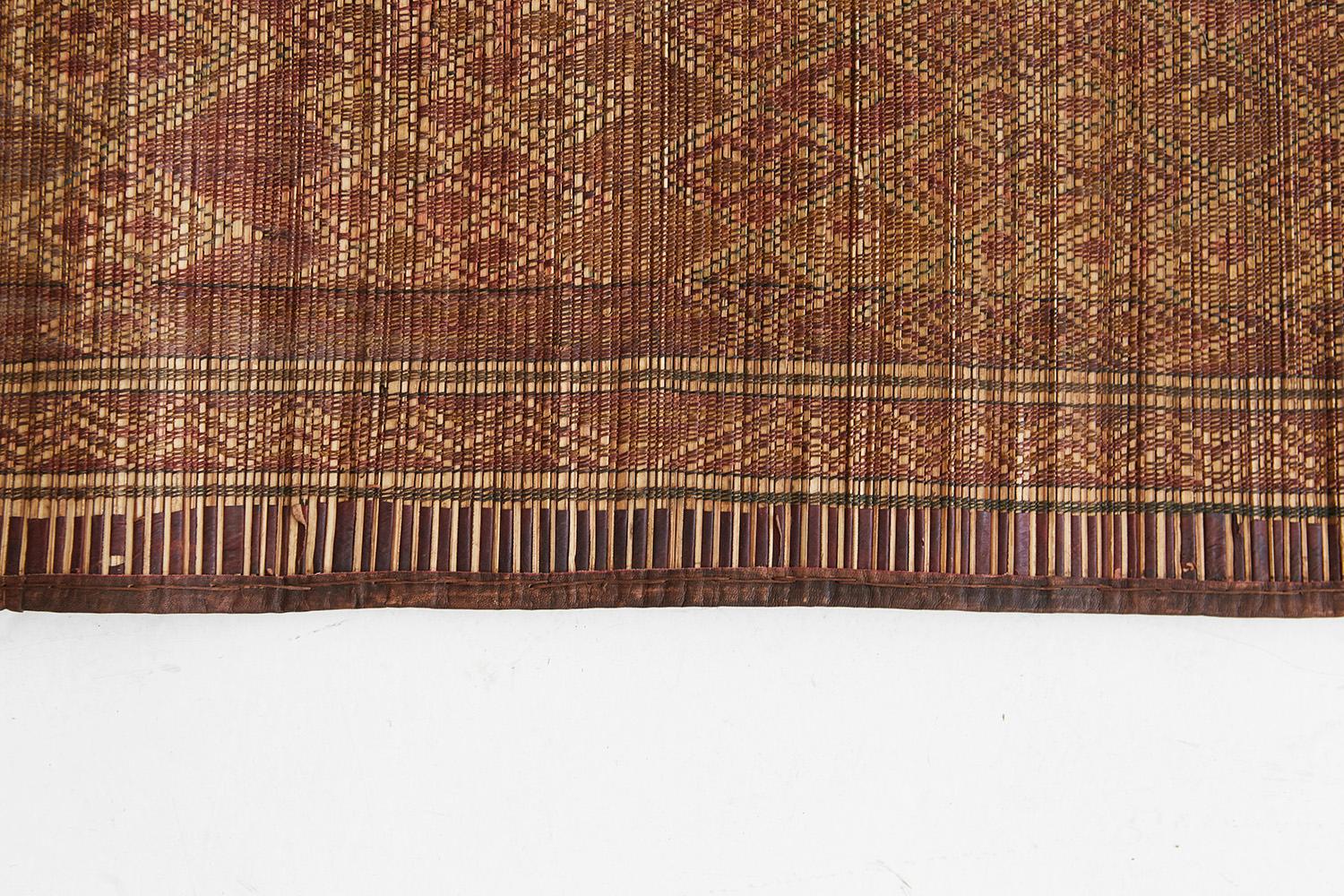Vintage African Tuareg Mat For Sale 8