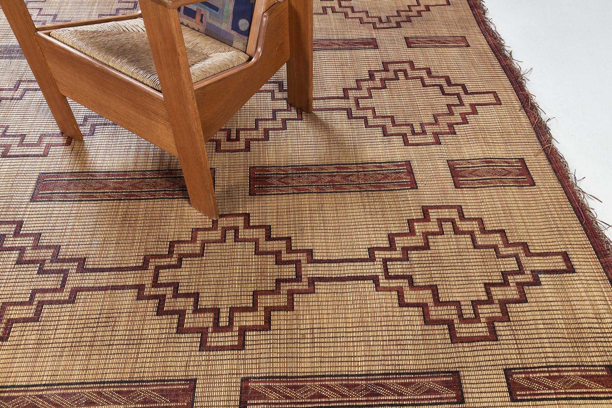 Afrikanischer Tuareg-Teppich, Vintage im Zustand „Gut“ im Angebot in WEST HOLLYWOOD, CA