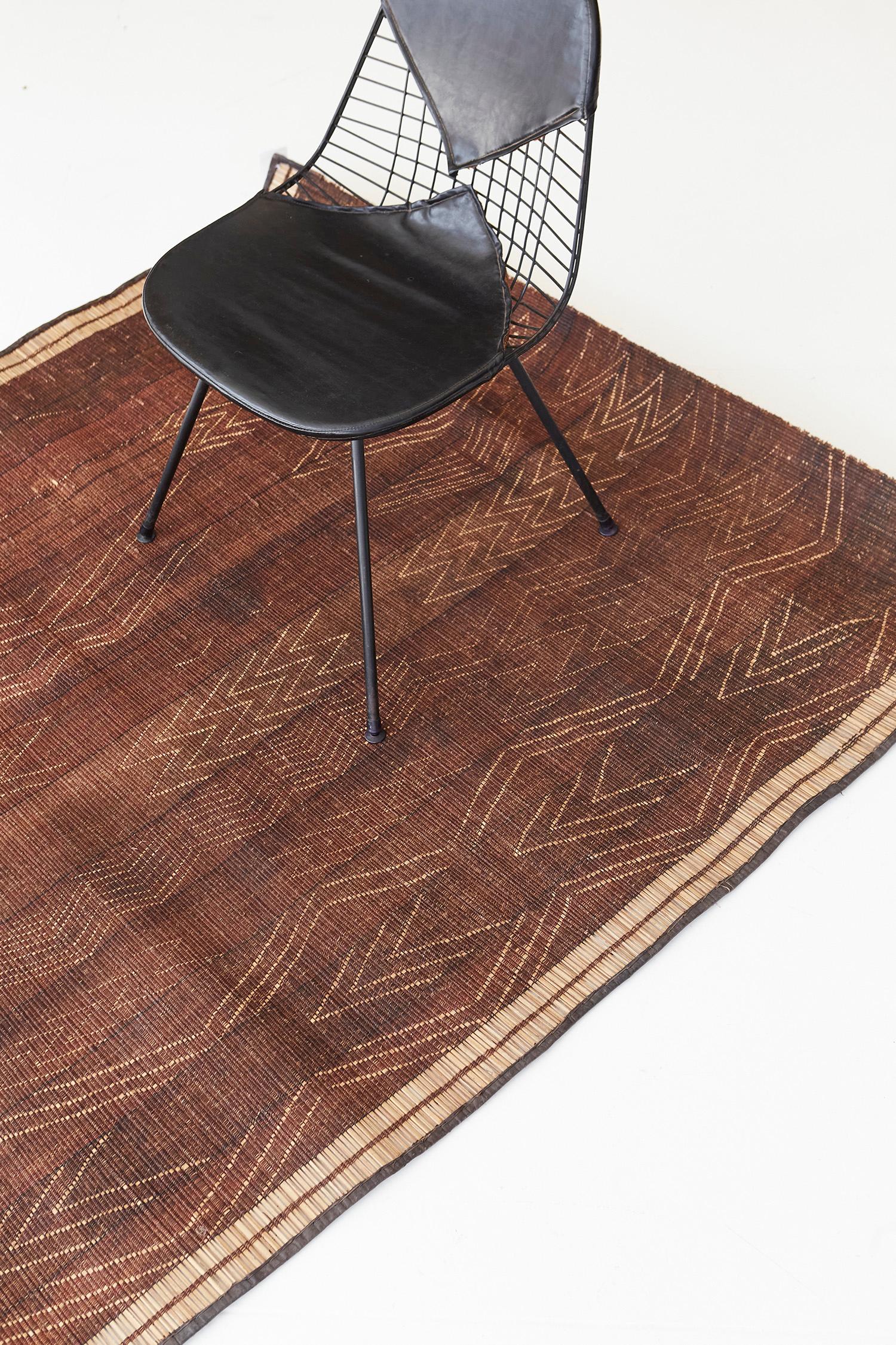Milieu du XXe siècle Mat africain vintage Tuareg en vente