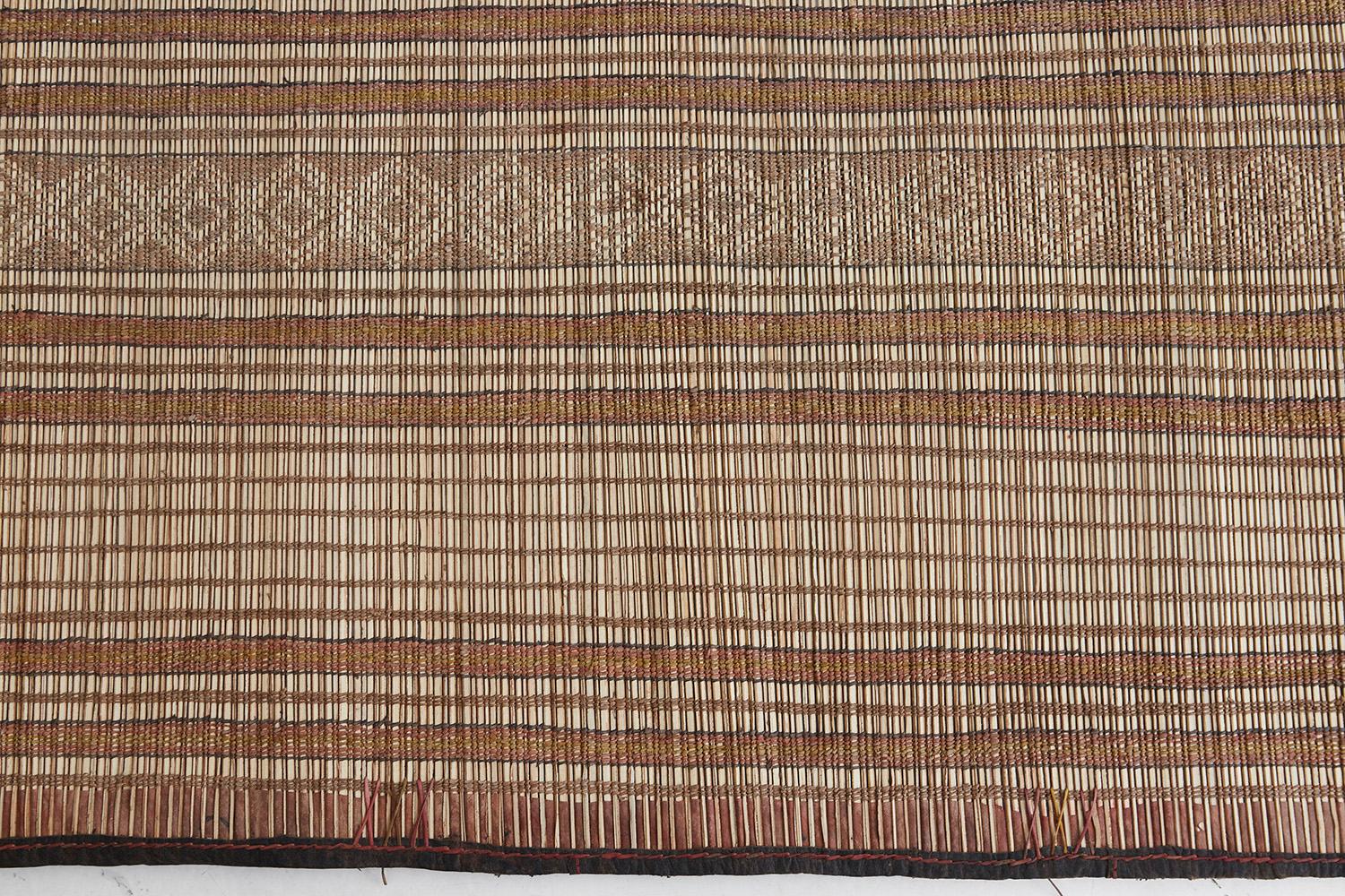 Leather Vintage African Tuareg Mat