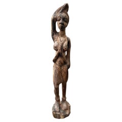 Vintage African Wood Carved Figure