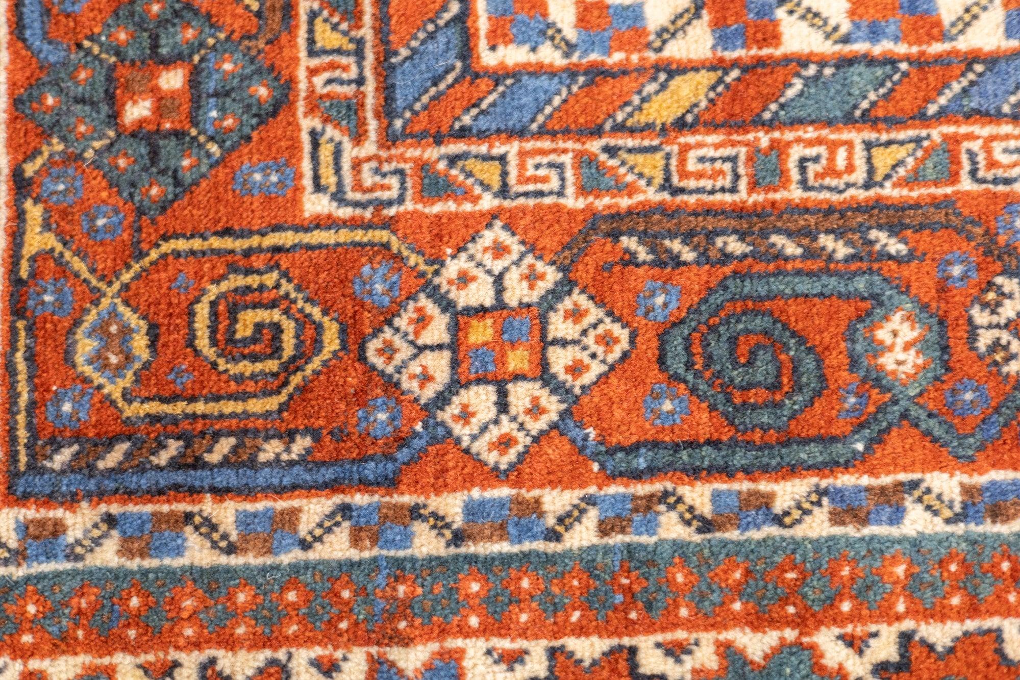 20th Century Vintage Afshar Rug 2'5'' x 3'6
