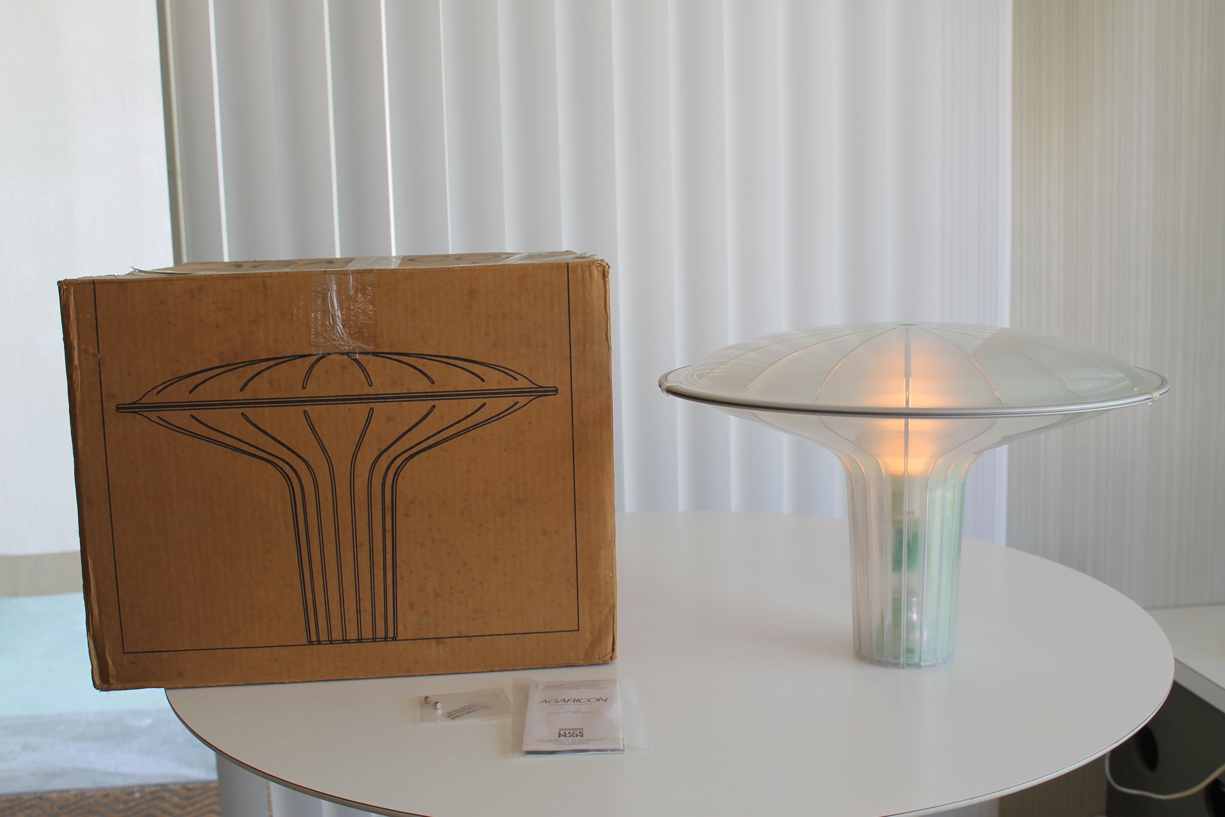 Contemporary Agaracon Lamp by Ross Lovegrove with Original Box