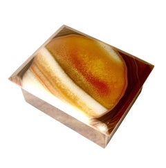 Vintage Agate Box Circa 1950s
