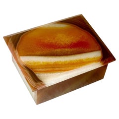 Vintage Agate Box Circa 1950s