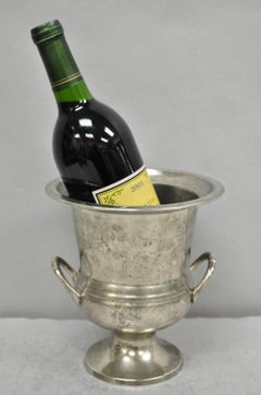 Vintage AGE Silver Plated Small Trophy Cup Urn Champagne Chiller Ice Bucket