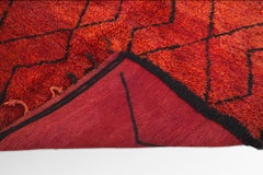 Vintage Aguelmous Tribal Rug: Authentic Moroccan Masterpiece
