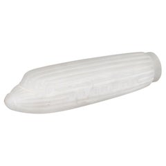 Vintage Aircraft Lamp Glass, 20th Century.