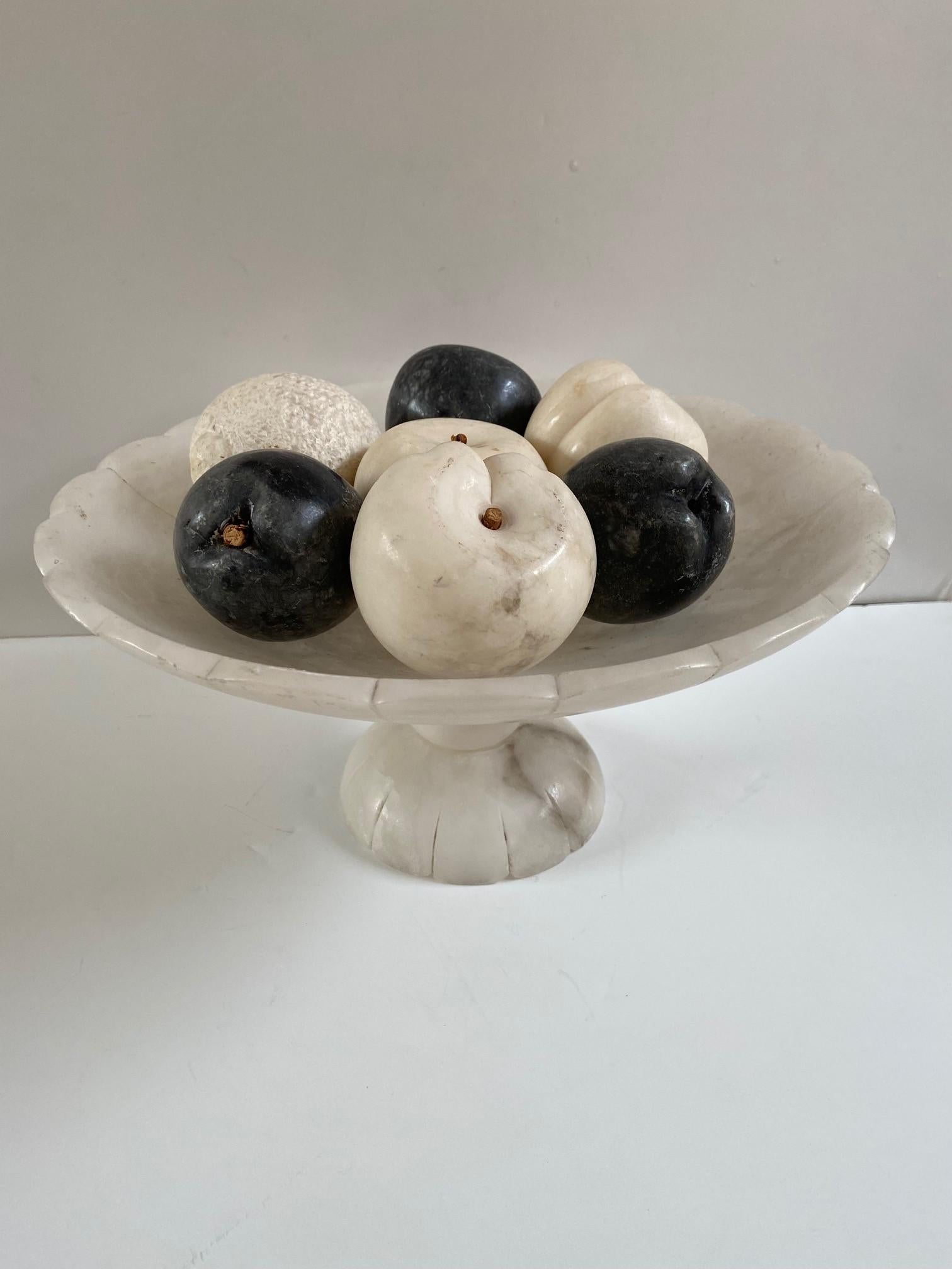 Tazza vintage de alabastro Alabastro en venta