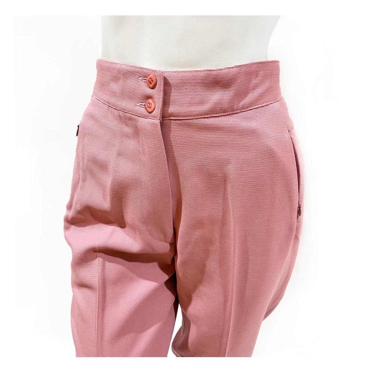Vintage Alaia Pink Pantsuit Pour femmes en vente