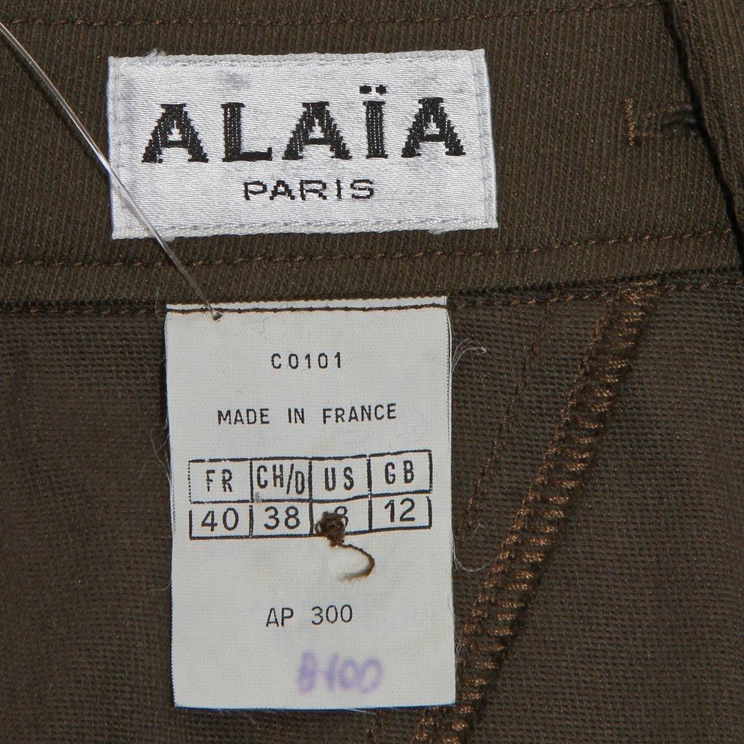 Vintage Alaia Skirt In Good Condition For Sale In Los Angeles, CA