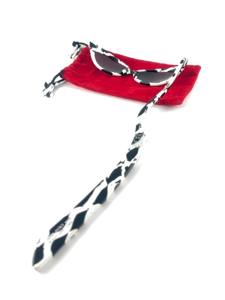 Women's or Men's Vintage Alain Mikli Lorgnette 101 Dalmatians Numbered Edition Sunglasses 2009 For Sale
