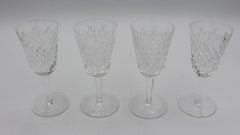 Vintage "Alana" by Waterford Sherry Glasses, Set of 4