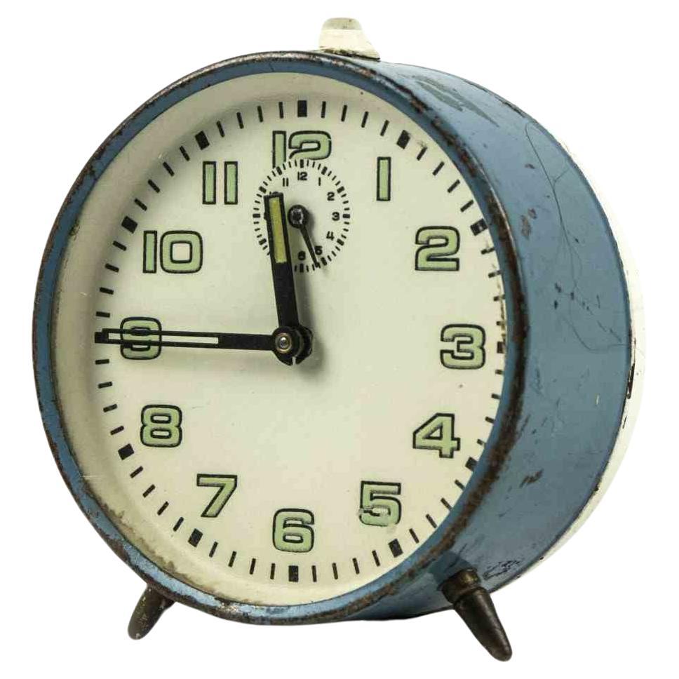 Horloge d'alarme vintage, années 1970