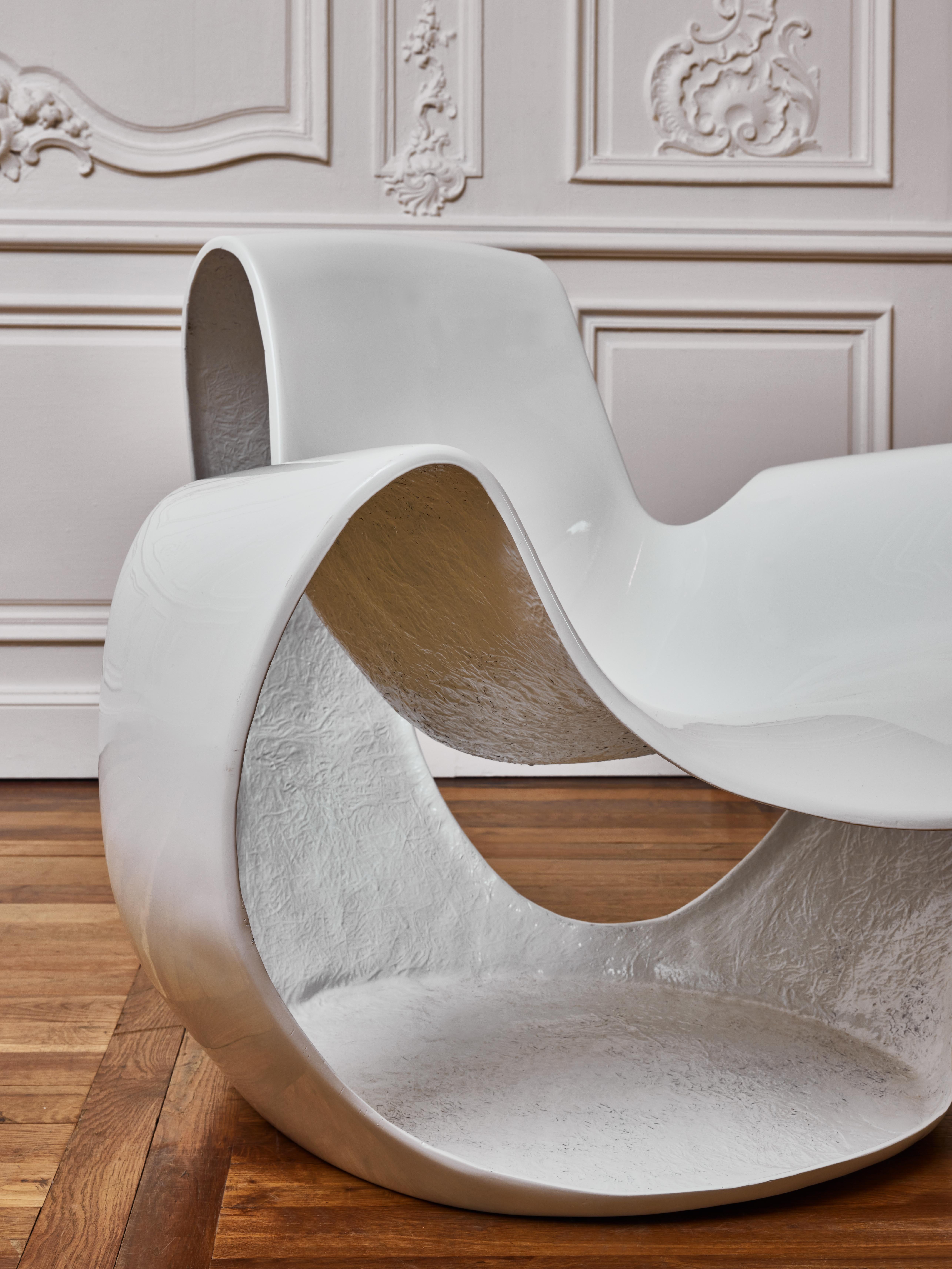 Fauteuils VintageAlbatros de Danielle Quarante Bon état - En vente à Saint-Ouen (PARIS), FR