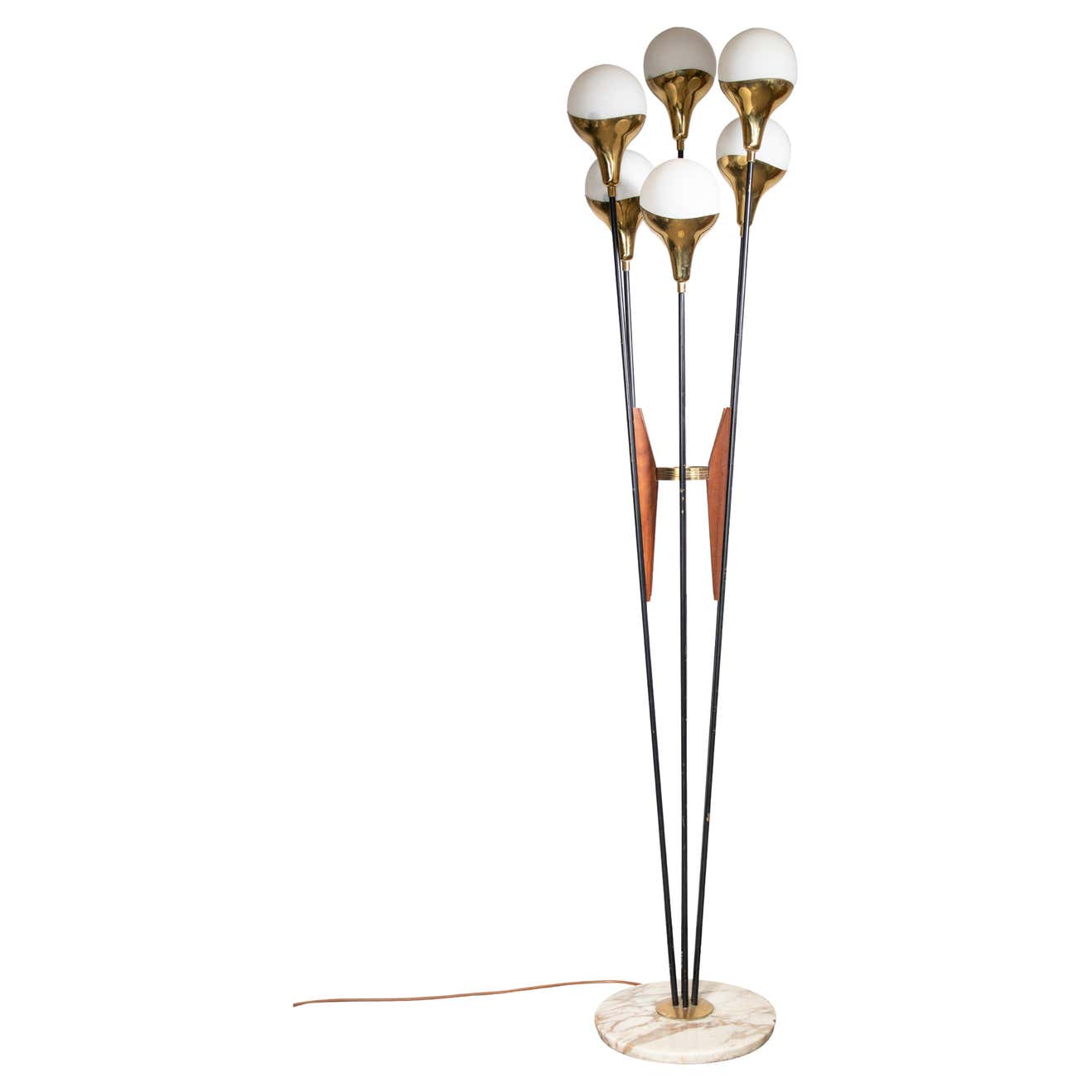 Vintage Alberello Stilnovo Floor Lamp, 1960s For Sale at 1stDibs
