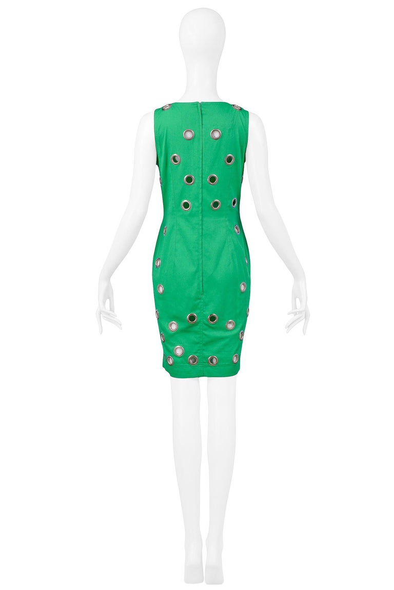 alberta ferretti green dress Long silk gown with shoulder-revealing cape main image 0