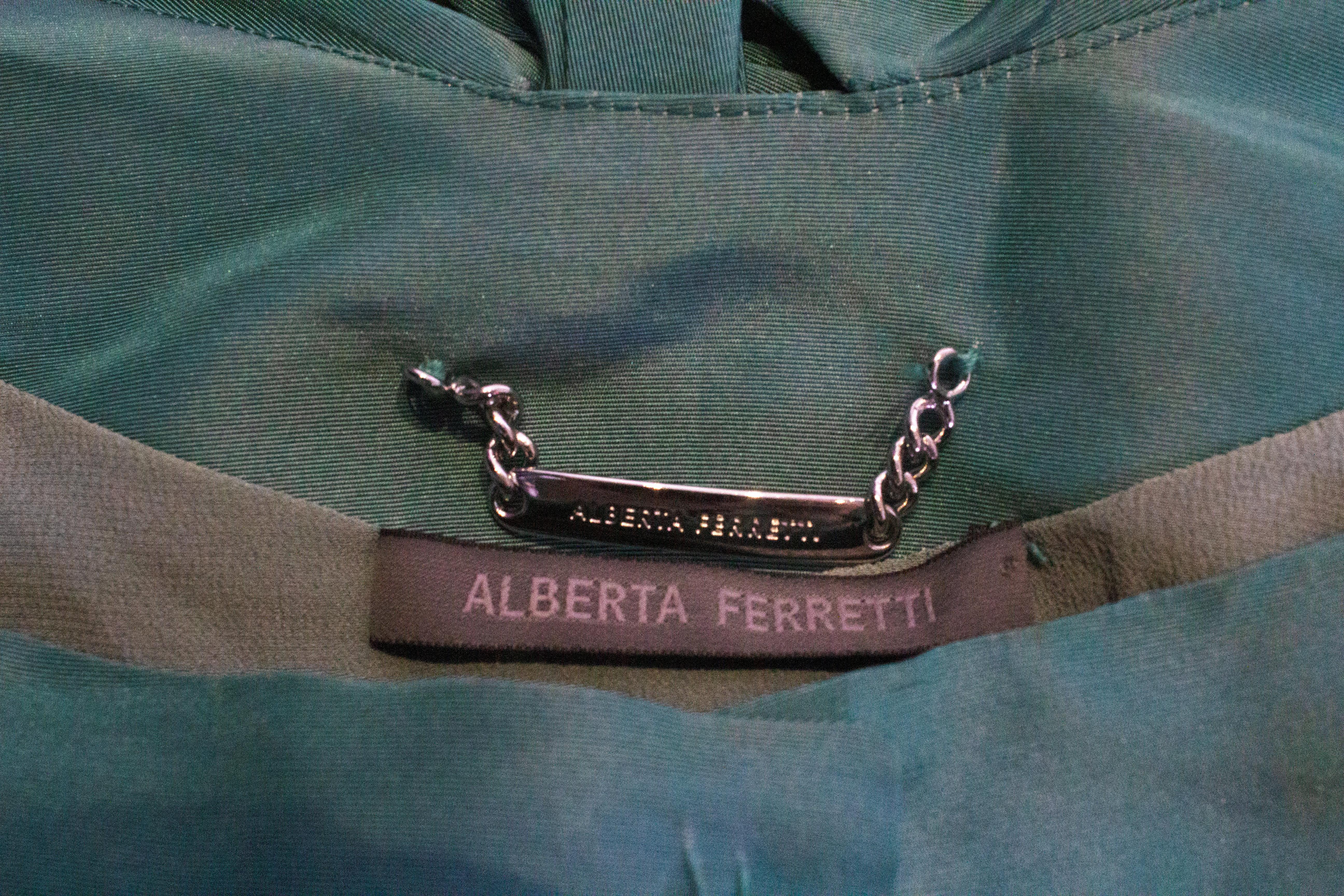 Blue Vintage Alberta Ferretti Jacket
