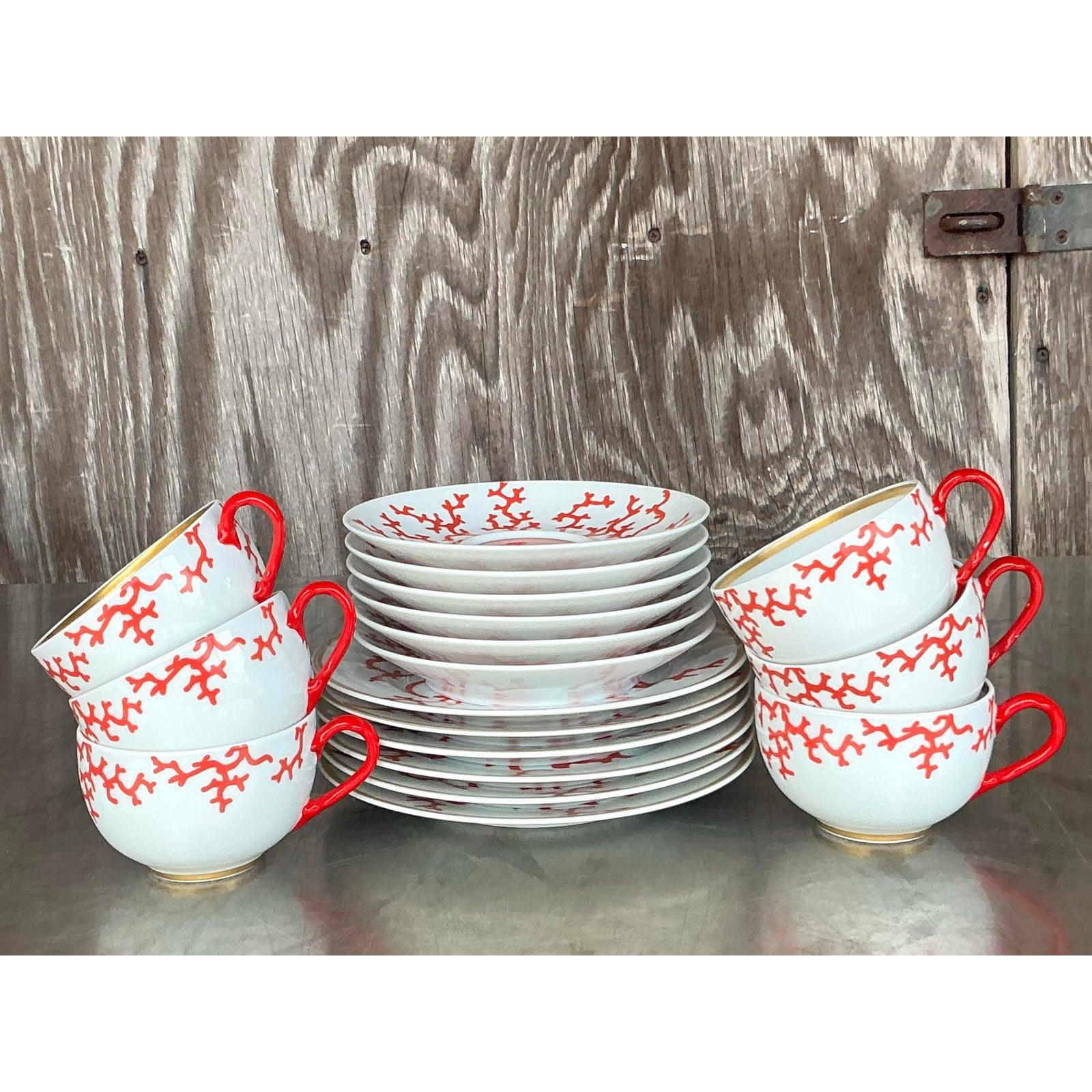 Alberto Pinto für Raynaud Limoges Christobal Service für 6 Personen - 18 Pieces im Angebot 1