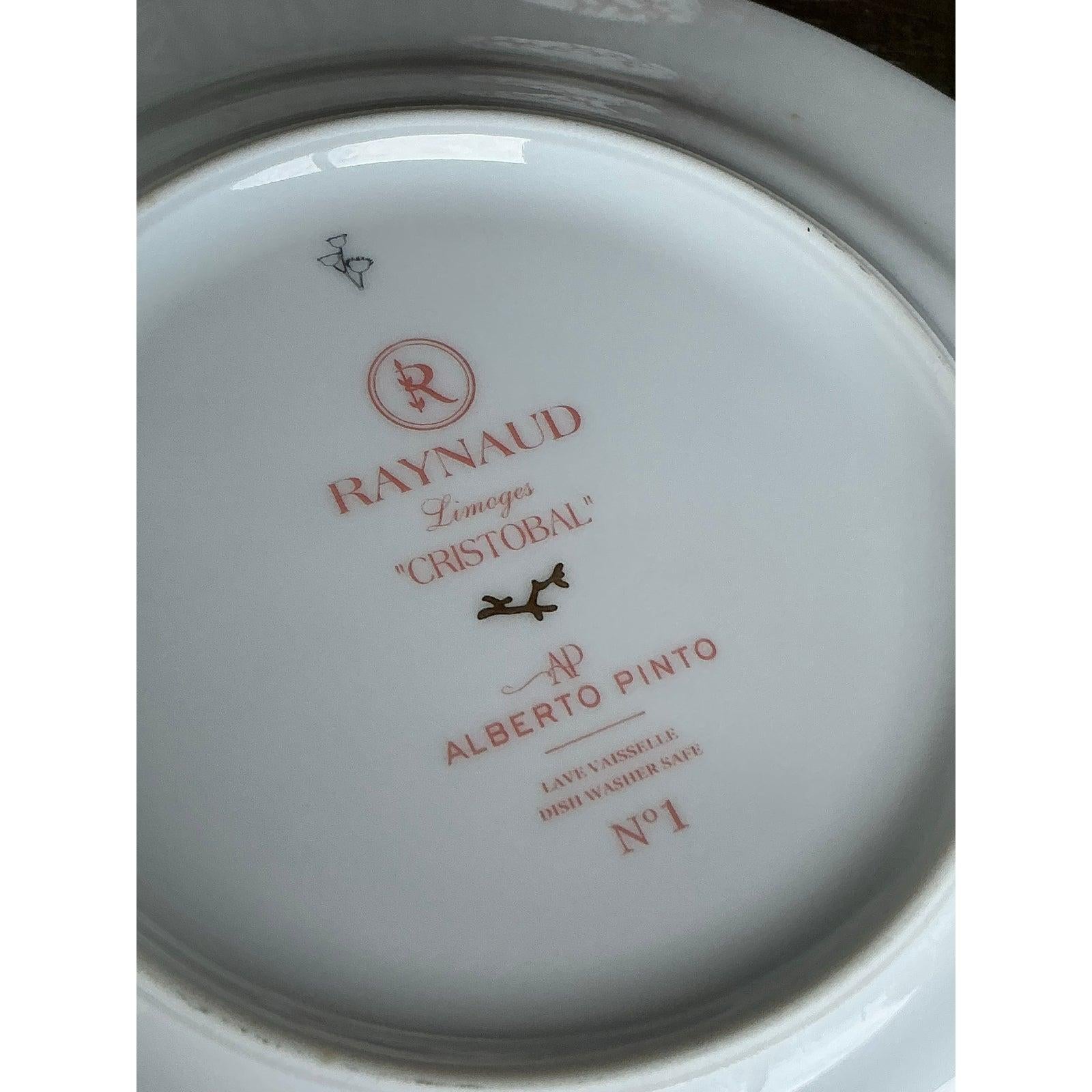 Alberto Pinto für Raynaud Limoges Christobal Service für 6 Personen - 18 Pieces im Angebot 2