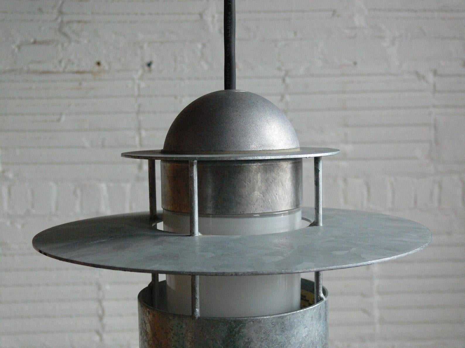 Vintage Albertson Pendant Lamp, Jens Møller-Jensen, Denmark, 1963, Louis Poulsen In Good Condition For Sale In Los Angeles, CA