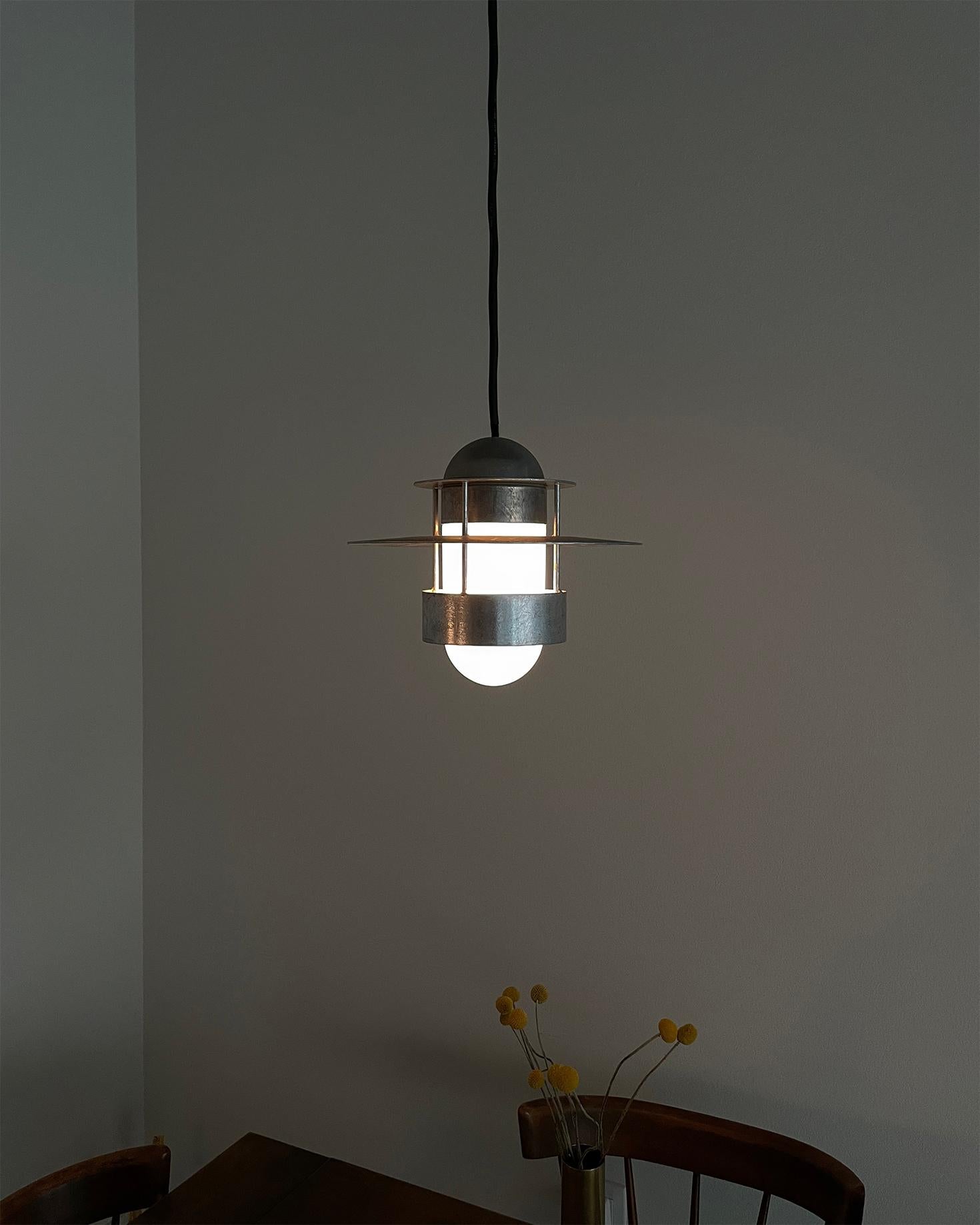 Vintage Albertson Pendant Lamp, Jens Møller-Jensen, Denmark, 1963, Louis Poulsen For Sale 1