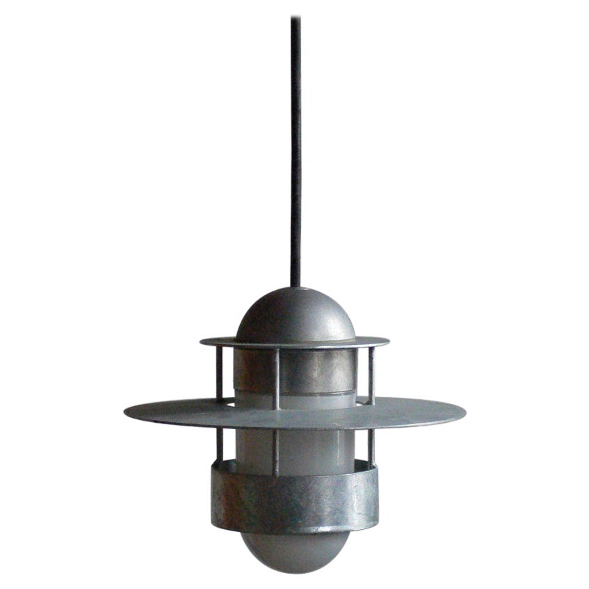 Vintage Albertson Pendant Lamp, Jens Møller-Jensen, Denmark, 1963, Louis Poulsen