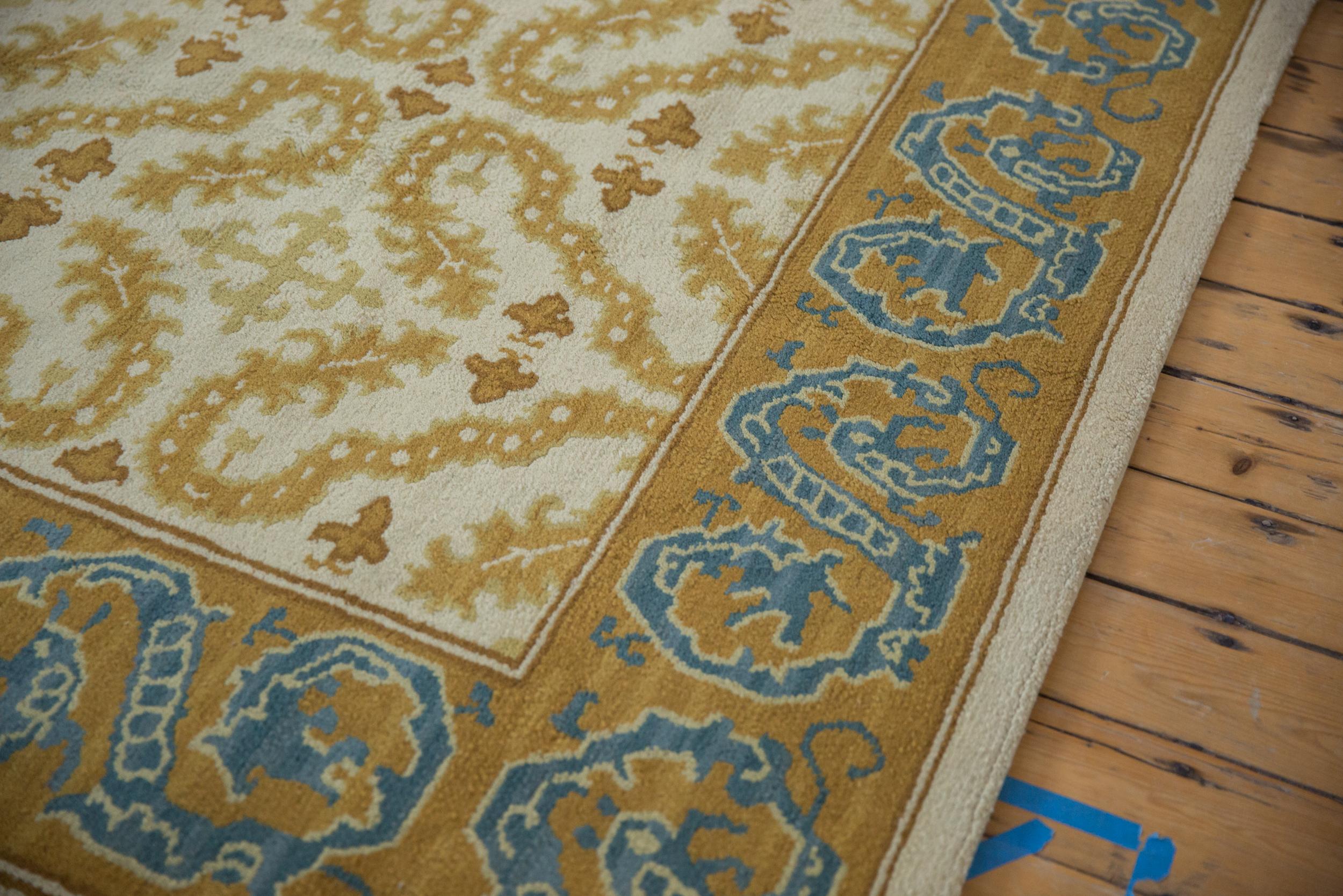 Alcaraz-Teppich im Vintage-Stil  (Mitte des 20. Jahrhunderts) im Angebot
